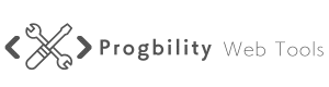 Progbility Web Tools