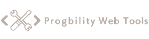 Progbility Web Tools